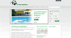 Desktop Screenshot of diprimaimmobiliare.it